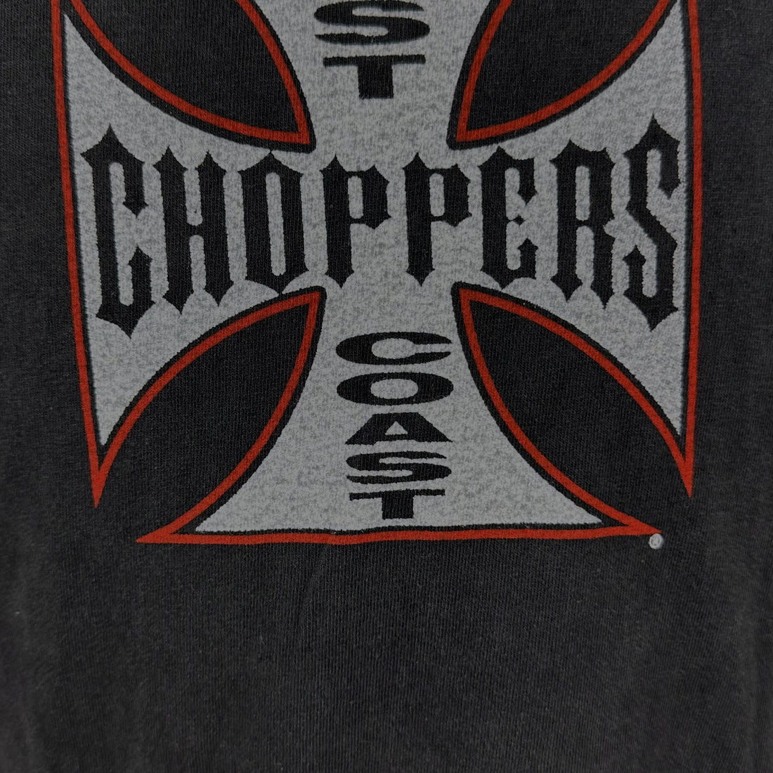 WEST COAST CHOPPERS LONG BEACH CA XL 胸元プリント アップ