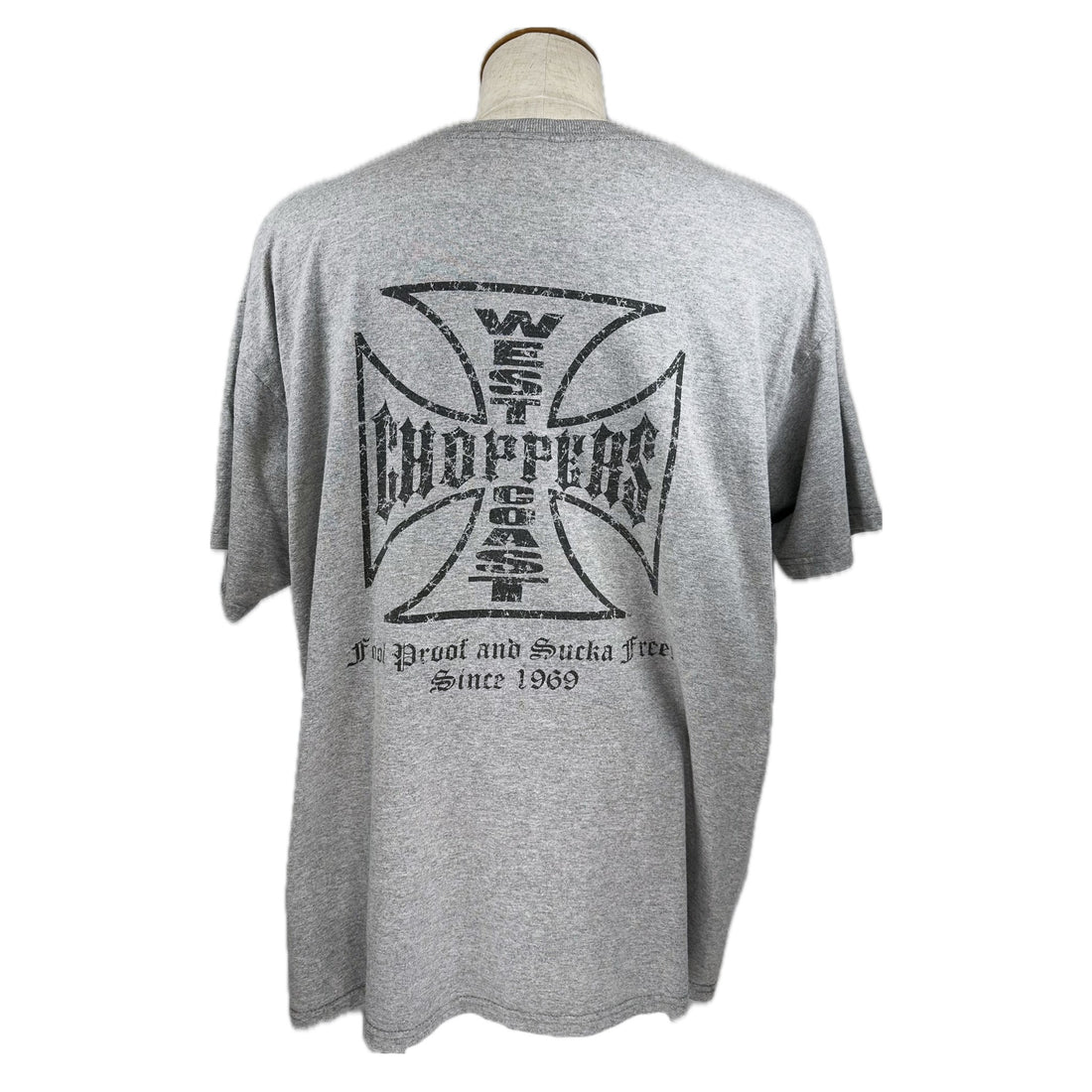 WEST COAST CHOPPERS MALTESE CROSS XL 背面 マルタクロス プリント