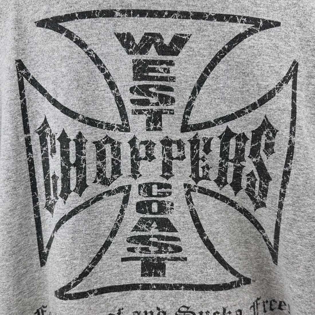 WEST COAST CHOPPERS MALTESE CROSS XL 背面プリント アップ
