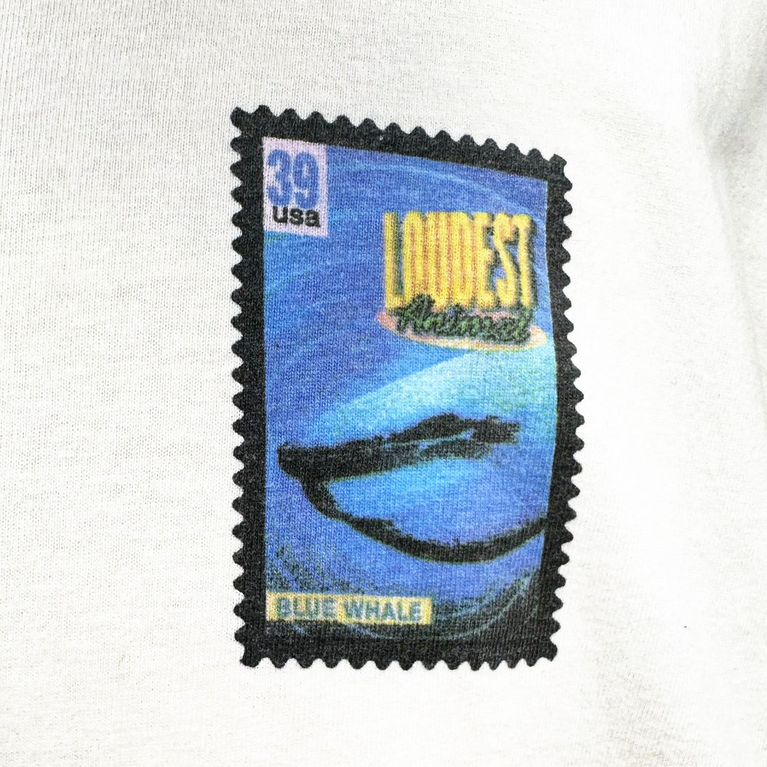 WONDERS OF AMERICA STAMP L 胸元プリント アップ